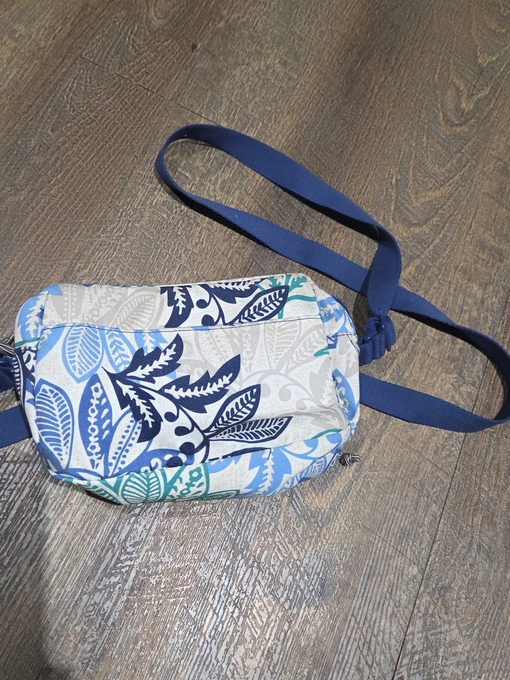 Blue Green Floral Crossbody Bag Vera Bradley